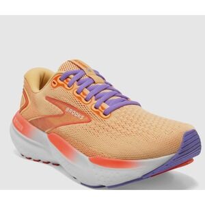 Brooks Glycerin 21 Running Shoe Orange Purple Womens 9‎ UK 7 EUR 40.5